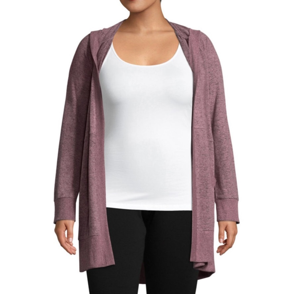 NWT Flirtitude Juniors Plus 0X Hooded Cardigan - Picture 1 of 2